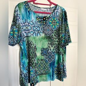 Susan Graver Liquid Knit Top
